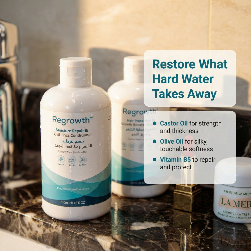 Regrowth+ Moisture Repair & Anti-Frizz Conditioner (Unisex)