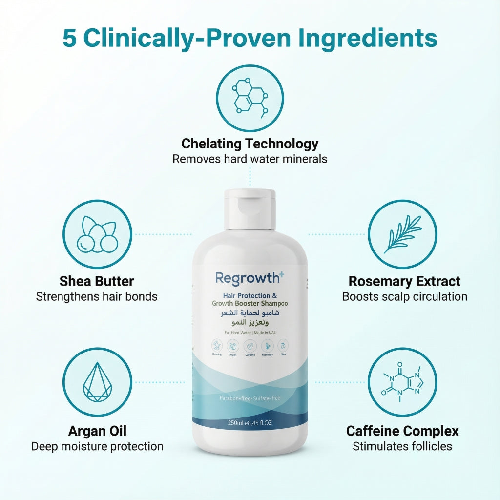 Regrowth+ Hair Protection & Growth Booster Shampoo (Unisex)
